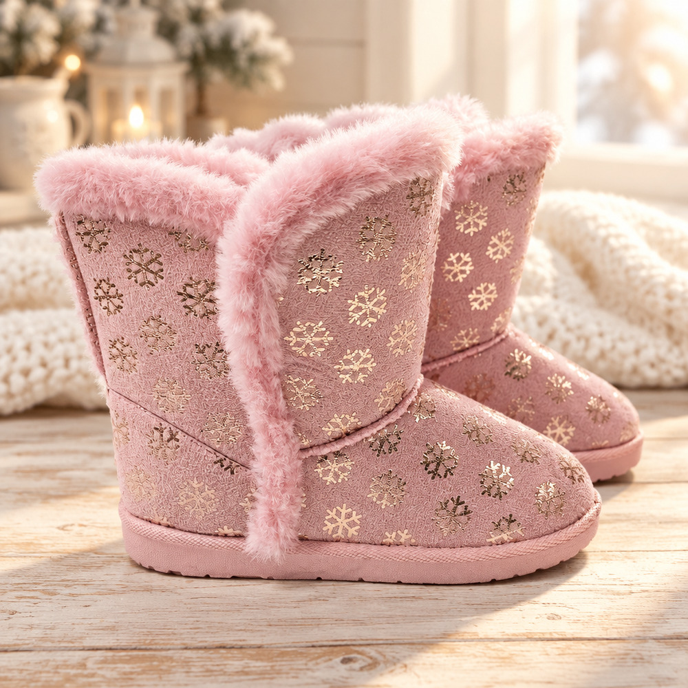 NWOB Olivia Miller Girl Fur Lined Junior Girl Boots size 3
